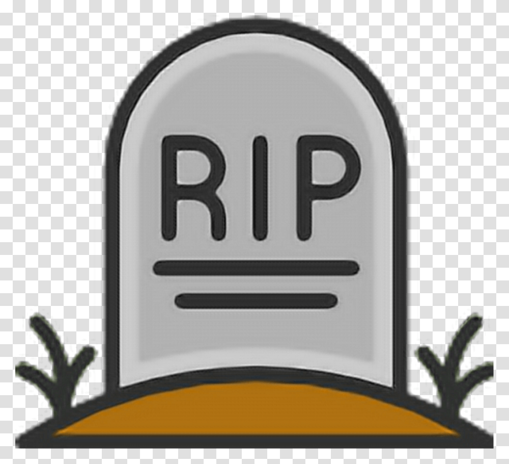 Picture Royalty Free Stock Emoji Halloween Sticker Background Clipart Gravestone, Mailbox, Letterbox Transparent Png