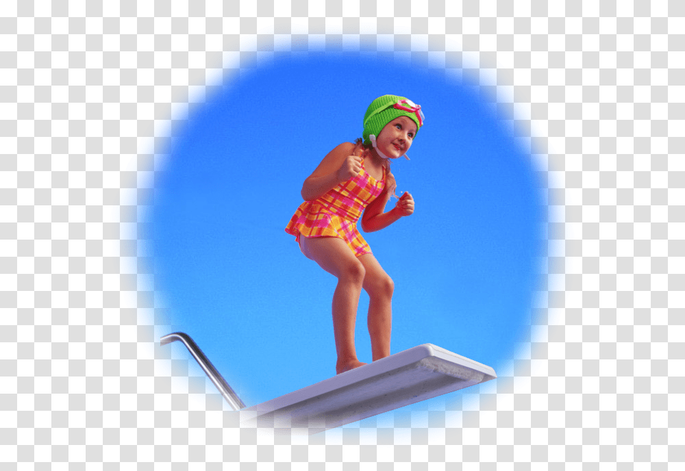 Picture Scared On Diving Board, Person, Adventure, Leisure Activities Transparent Png