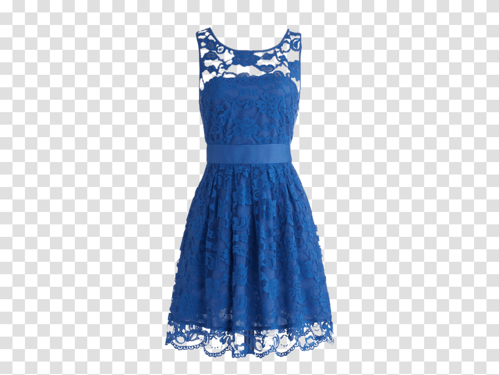 Picture Simple Knee Length Blue Dress, Apparel, Skirt, Evening Dress Transparent Png