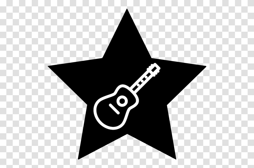 Picture Star And Crescent Garland, Leisure Activities, Guitar, Musical Instrument, Banjo Transparent Png