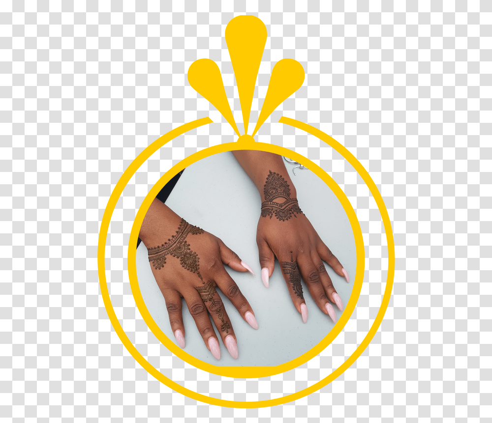 Picture Temporary Tattoo, Hand, Person, Human, Henna Transparent Png