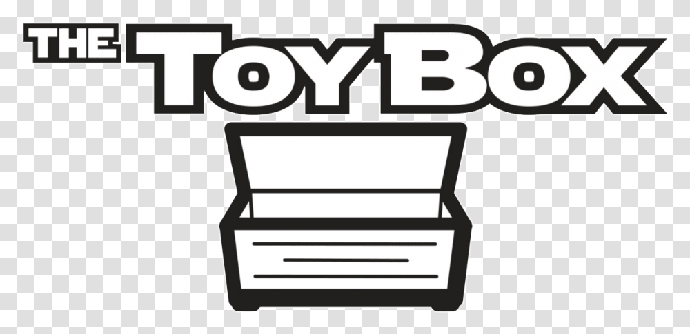 Picture Toys Box Black And White, Word Transparent Png