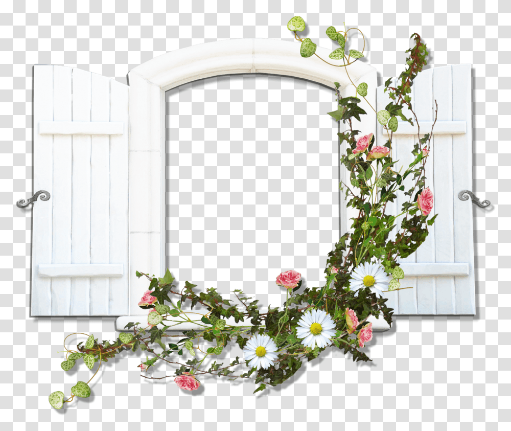 Picture V Free Flower Frame, Plant, Blossom, Flower Arrangement, Gate Transparent Png
