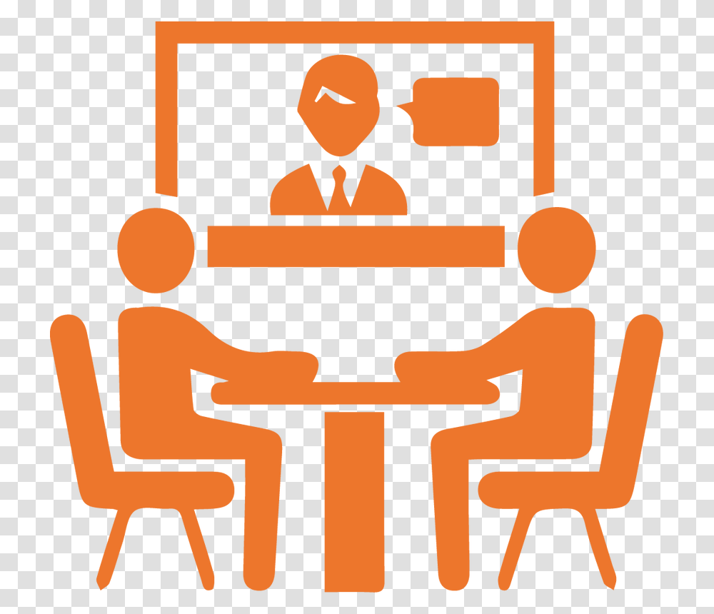 Picture Video Conference Clip Art, Furniture, Chair Transparent Png