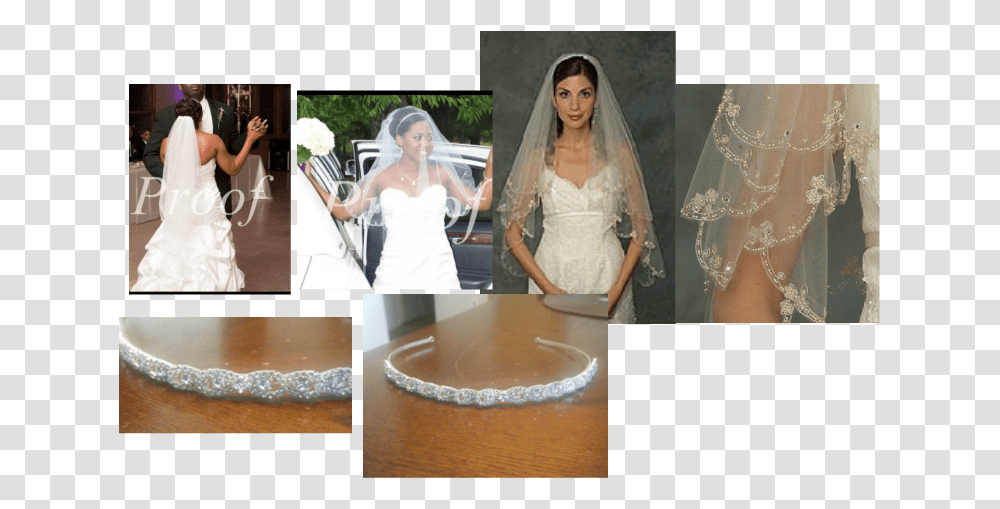 Picture Wedding Dress, Apparel, Veil, Person Transparent Png