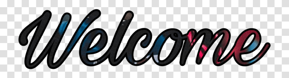 Picture Welcome To Our Discord, Alphabet, Scissors, Handwriting Transparent Png