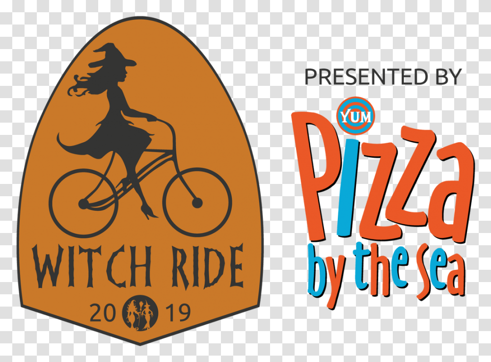Picture Witches Ride, Word, Bicycle, Label Transparent Png