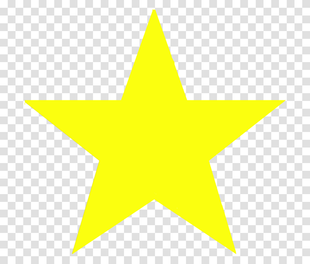 Picture Yellow Star With Black Background, Star Symbol, Cross Transparent Png