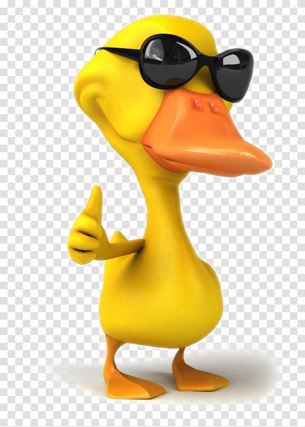 Pictures Cartoon Duck Download Hd Clipart Cartoon Duck, Sunglasses, Accessories, Beak, Bird Transparent Png