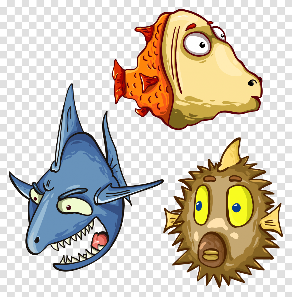 Pictures Of Animated Fish Sharks, Animal, Sea Life, Tuna Transparent Png