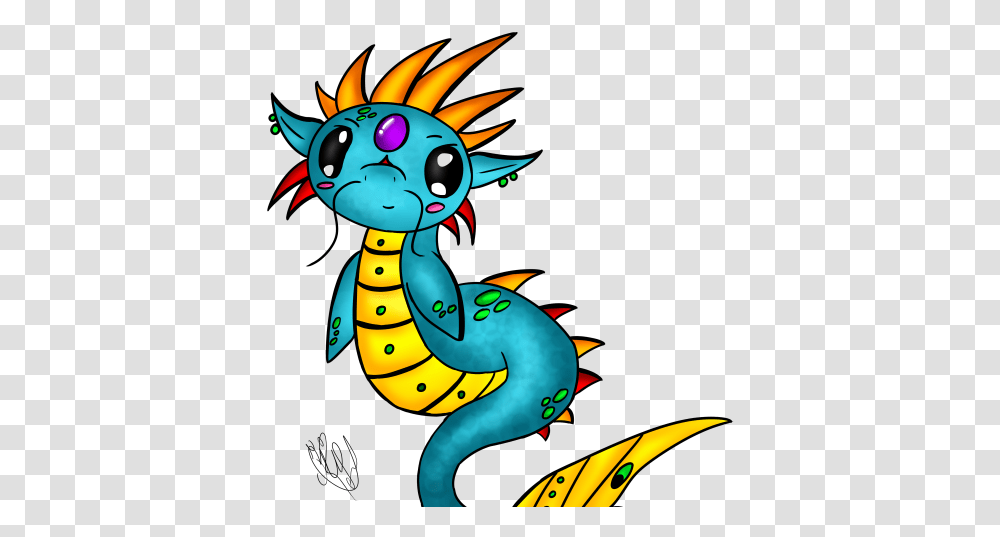 Pictures Of Cute Dragons Drawings Of Water Dragons, Animal, Sea Life, Mammal, Seahorse Transparent Png
