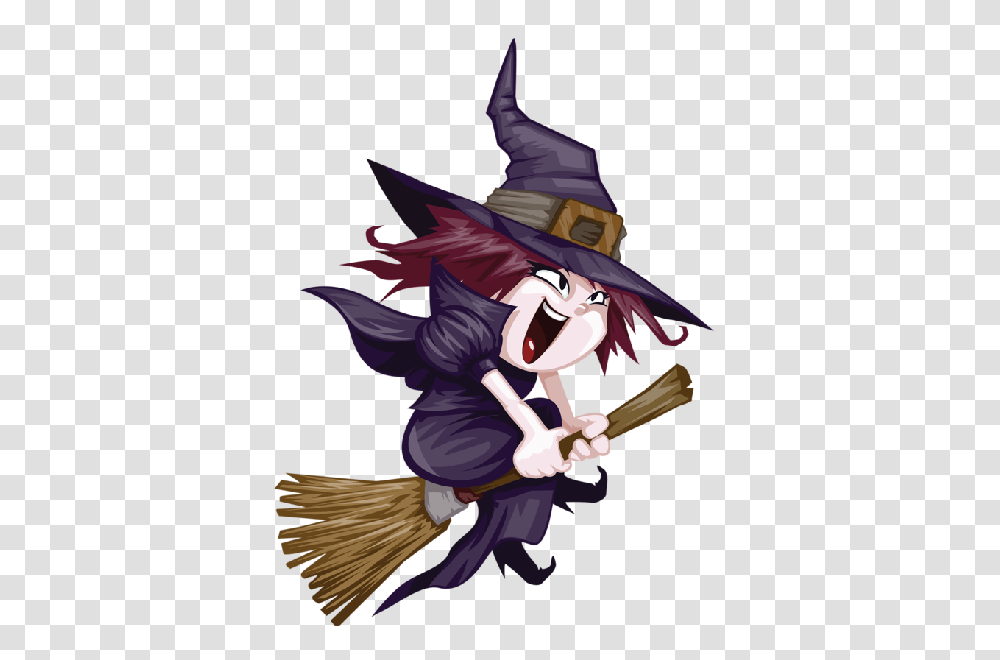 Pictures Of Cute Witch Clip Art, Person, Human, Broom, Bird Transparent Png