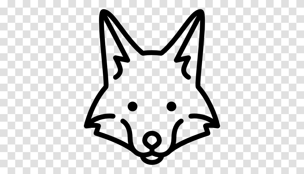 Pictures Of Fox Head Clipart Black And White, Stencil, Lawn Mower, Tool Transparent Png