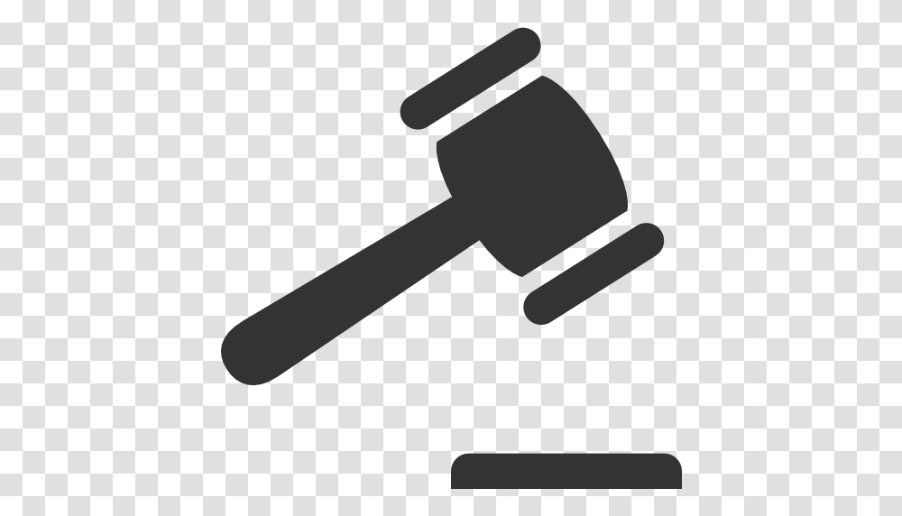 Pictures Of Law Hammer Black And White, Tool, Mallet Transparent Png
