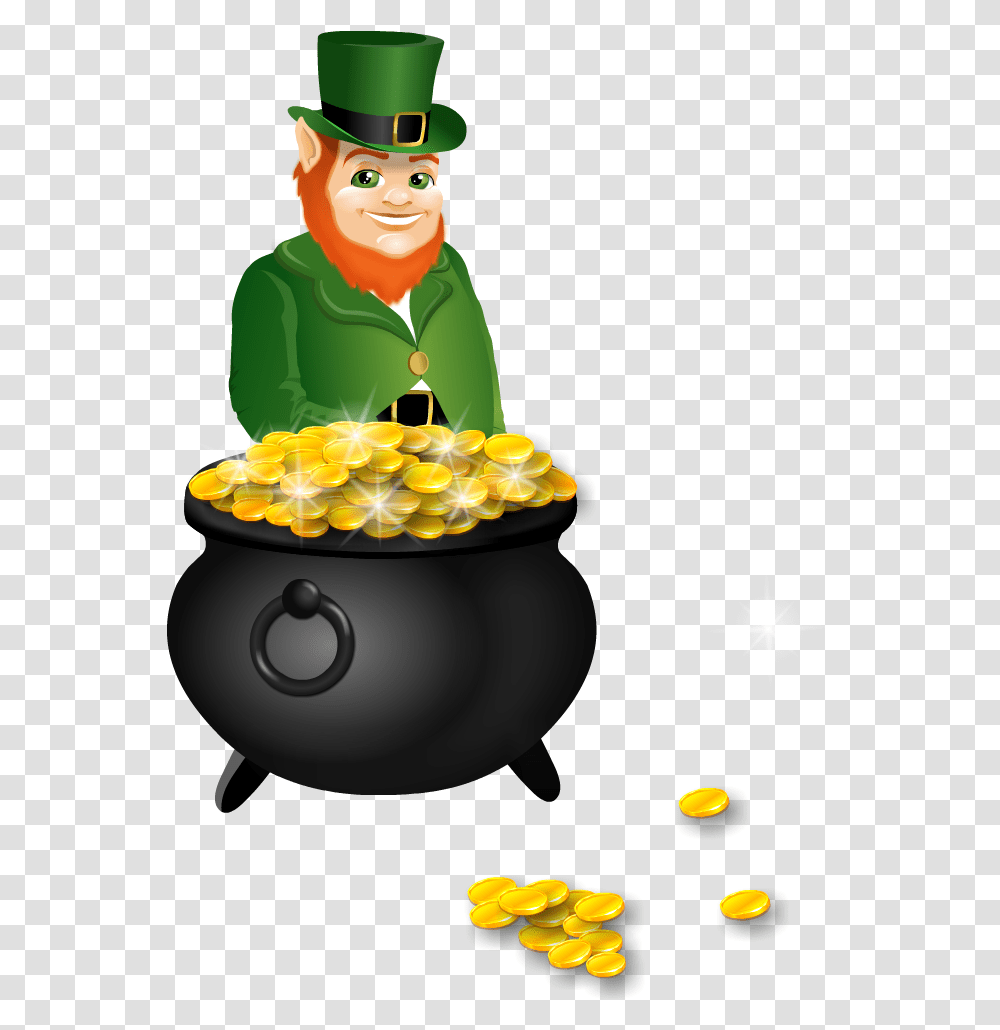 Pictures Of Leprechaun Irish Lucky Charm, Person, Human, Face, Birthday Cake Transparent Png