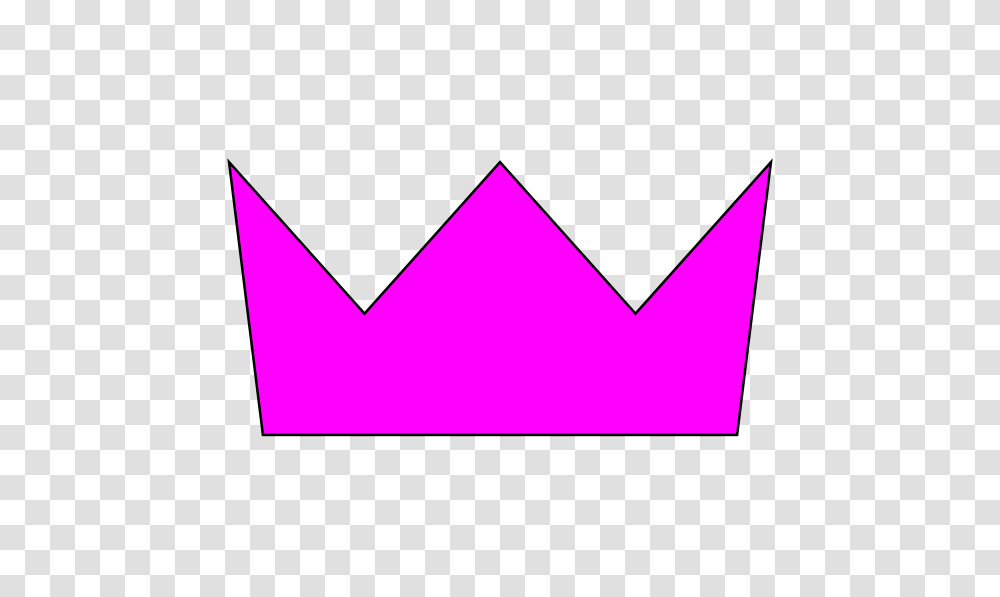 Pictures Of Pink Crown Clip Art, Triangle, Flag Transparent Png