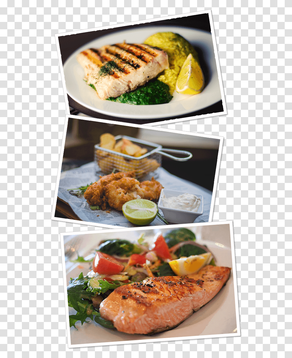 Pictures Of Seafood Recipes Gordon Ramsay Salmon, Citrus Fruit, Plant, Meal, Dish Transparent Png