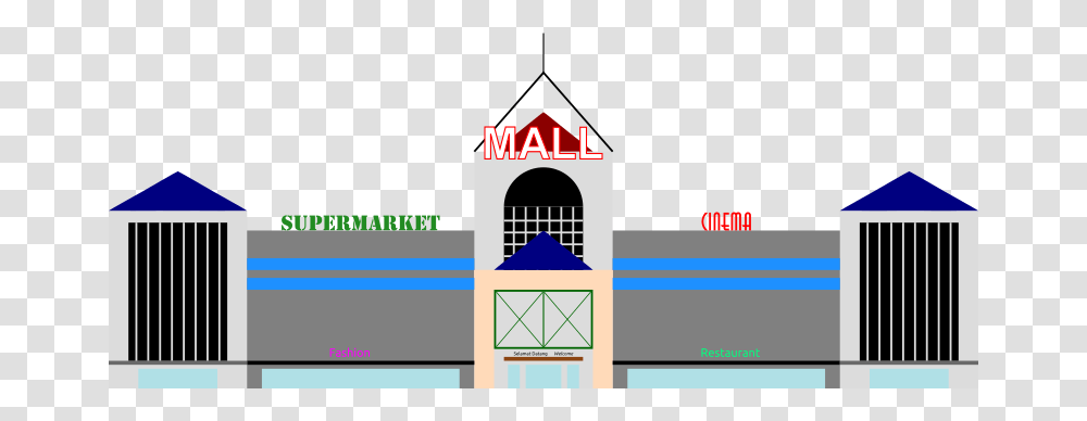 Pictures Of Shopping Mall Building Clipart, Architecture, Plot, Diagram Transparent Png