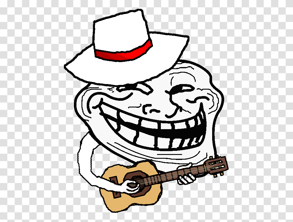 Pictures Of Troll Face Lol, Guitar, Leisure Activities, Musical Instrument Transparent Png