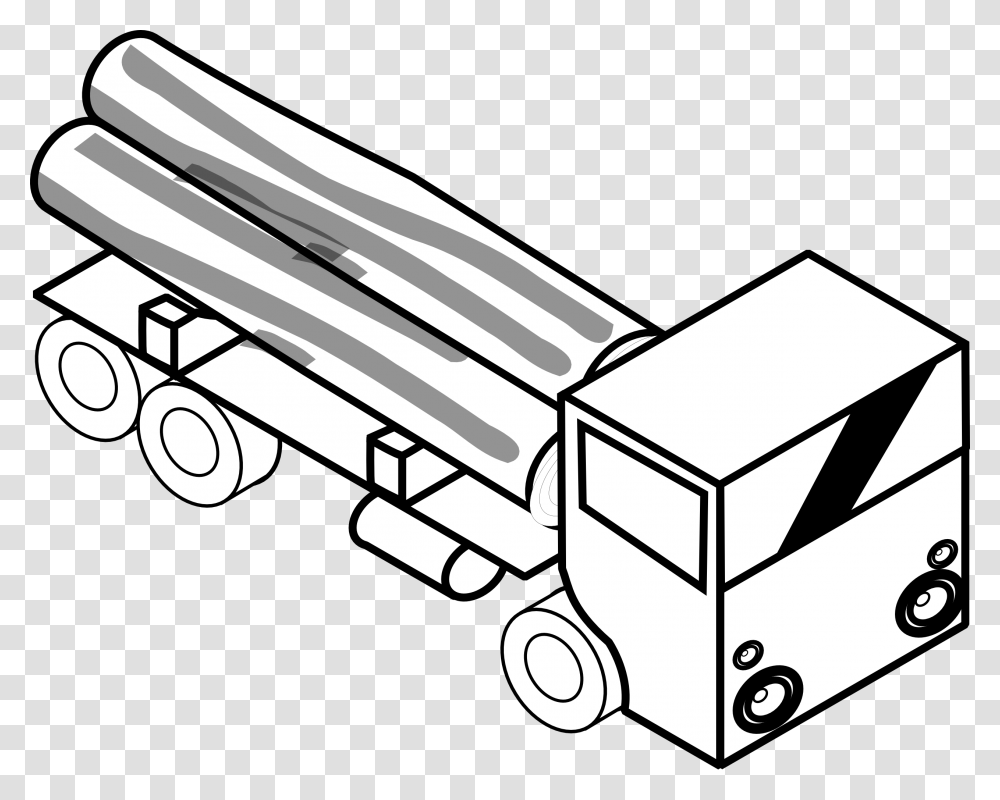 Pictures Of Truck Clipart Black And White, Furniture, Gun, Toy, Transportation Transparent Png