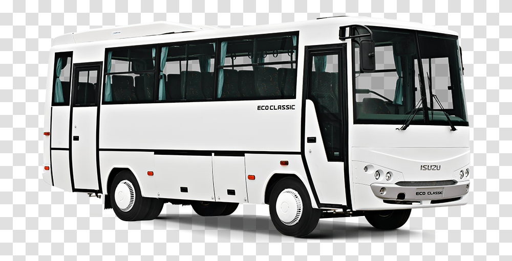Pictures V Bus Isuzu, Vehicle, Transportation, Minibus, Van Transparent Png