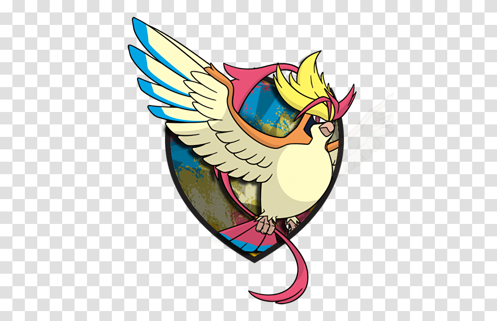 Pidgeot Mega, Bird, Animal, Logo Transparent Png