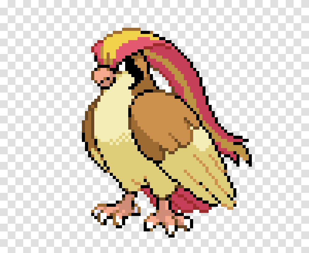 Pidgeot Pixel Art Maker, Animal, Bird, Poultry, Fowl Transparent Png