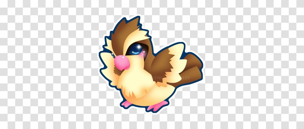 Pidgey, Animal, Bird, Fowl, Poultry Transparent Png