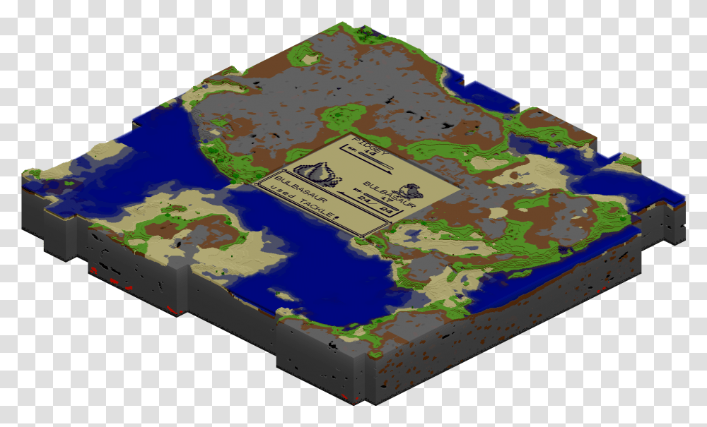 Pidgey Minecraft Map, Diagram, Atlas, Plot, Box Transparent Png