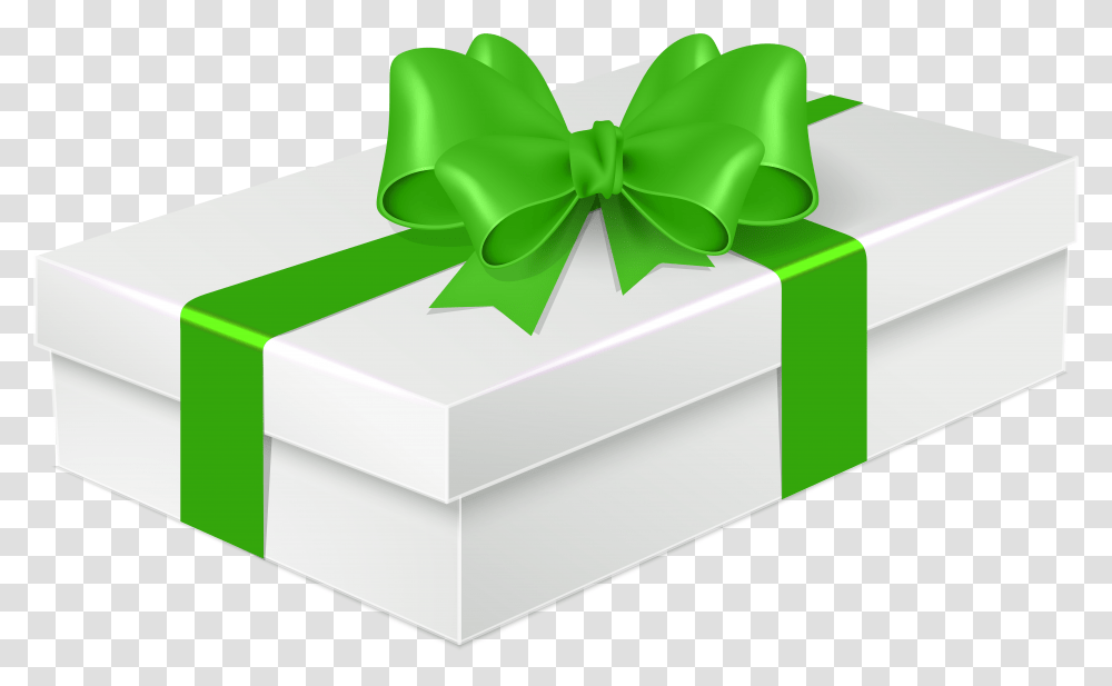 Pidgey Present With Green Bow, Gift, Box Transparent Png