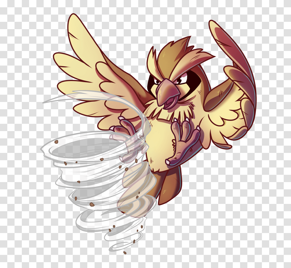 Pidgey Used Gust And Sand Attack, Angel, Archangel Transparent Png