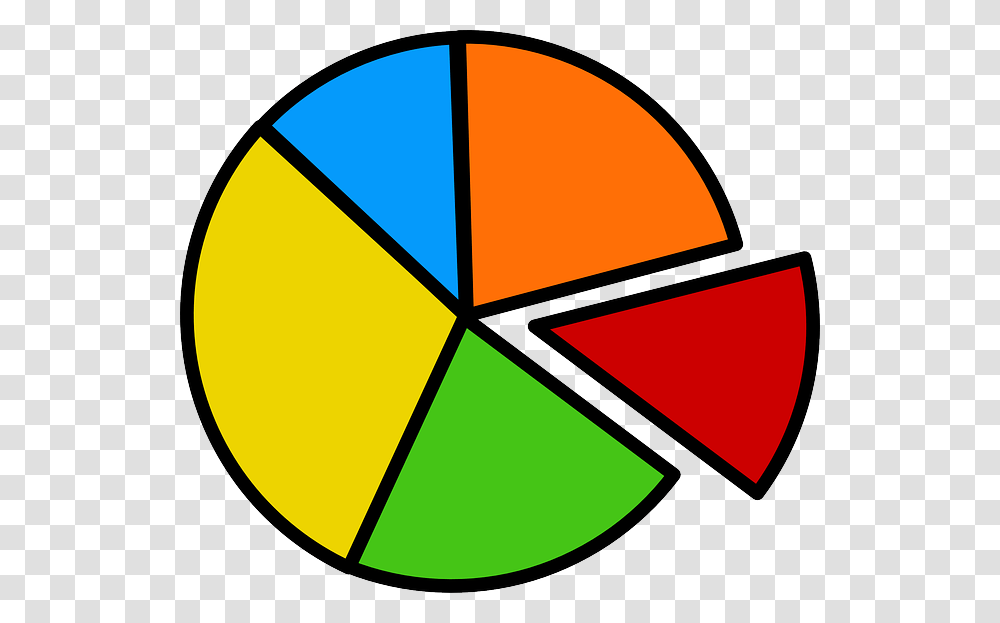 Pie Pie Chart Clip Art, Logo, Trademark, Triangle Transparent Png