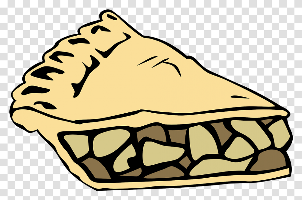 Pie Cake Apples Slice Piece Food Yummy Clip Art Of Apple Pie, Clothing, Apparel, Text, Shoe Transparent Png