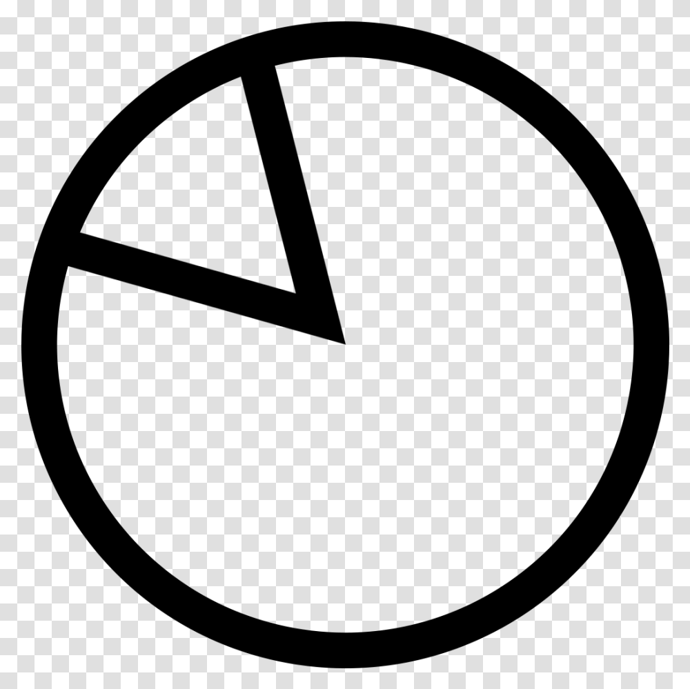 Pie Chart Icon Free Download Black Dot Outline, Gray, World Of Warcraft Transparent Png