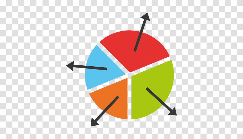 Pie Chart With Arrows, Dynamite, Bomb, Weapon, Weaponry Transparent Png