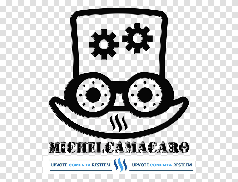 Pie De Pagina Logo Michel Camacaro Steampunk Hat Vector, Electronics, Camera, Remote Control Transparent Png