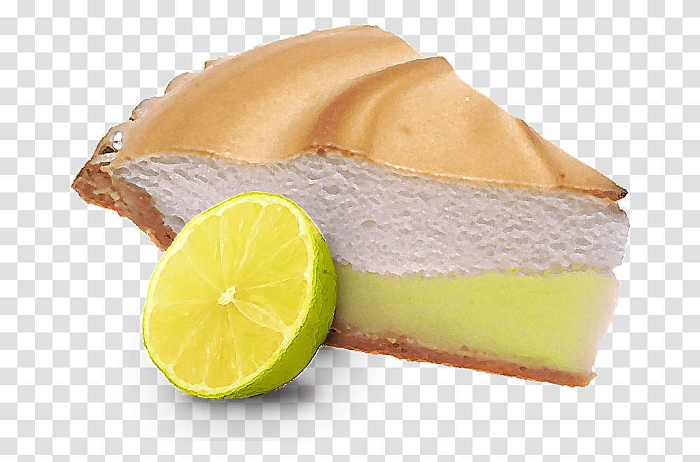 Pie Lemon Cream Food Dessert Sweet Crust Cake One Slice Of Pie, Citrus Fruit, Plant, Lime, Grapefruit Transparent Png