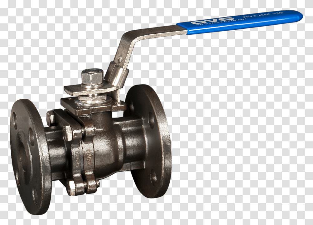 Piece Flanged Carbon Steel Ball Valve Ball Valve, Machine, Drive Shaft, Axle, Rotor Transparent Png