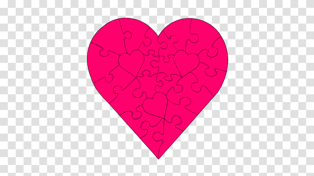 Piece Heart Shaped Puzzle, Rug Transparent Png