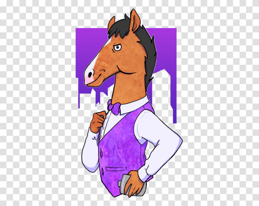 Piece I Did Of Bojack Horseman Sorrel, Person, Outdoors, Label, Text Transparent Png