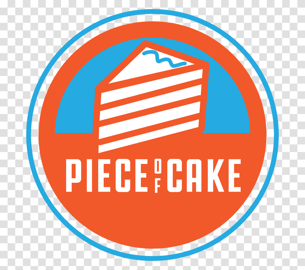 Piece Of Cake 2018 Piece Of Cake Road Race Circle, Label, Logo Transparent Png