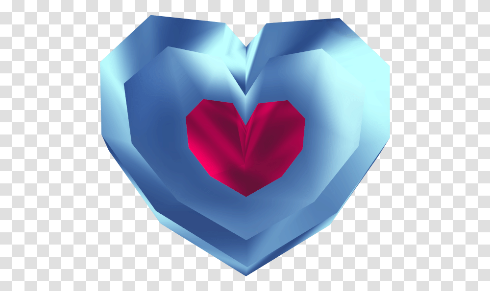 Piece Of Heart, Crystal, Rug, Origami, Paper Transparent Png