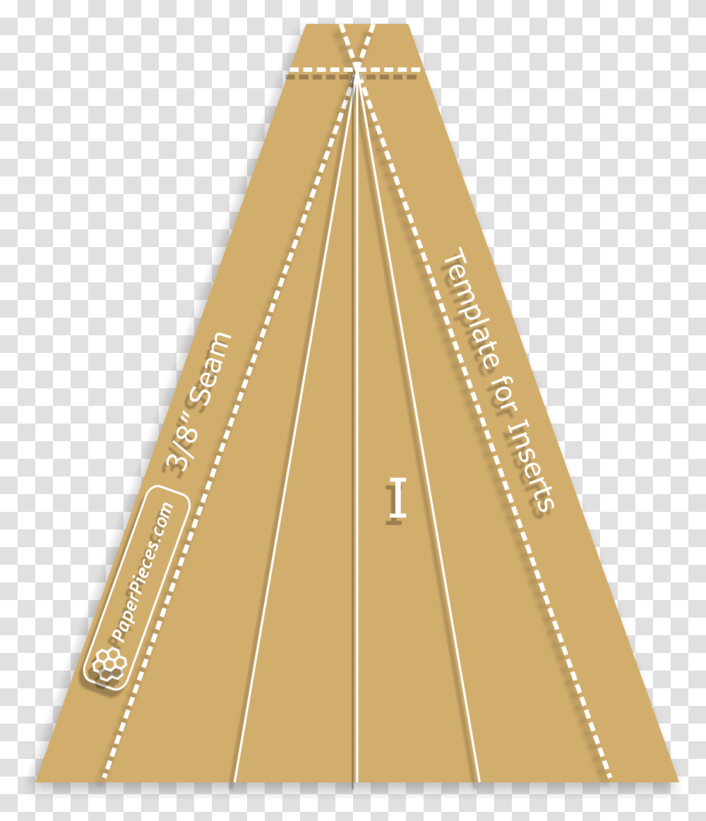 Piece Of Paper Triangle, Wood, Road, Plywood Transparent Png