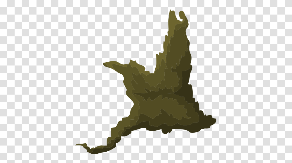 Piece Of Tree Moss, Plant, Outdoors, Painting Transparent Png
