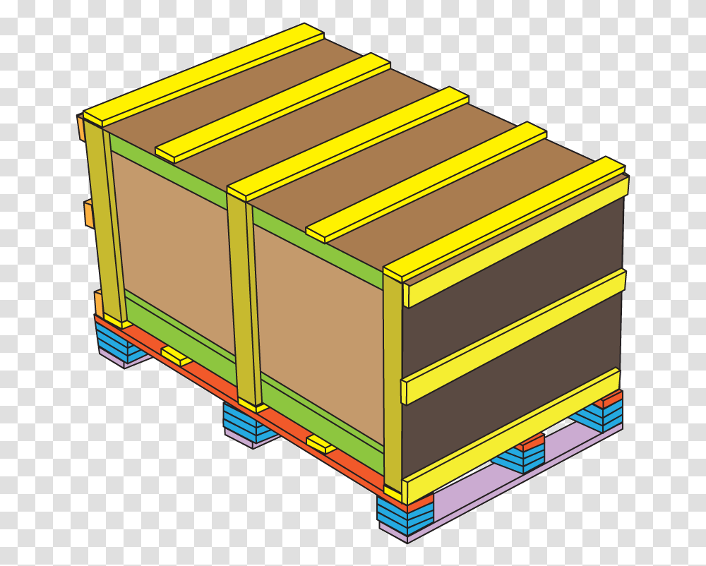 Piece Of Wood Building A Wooden Shipping Crate, Box, Furniture, Treasure, Carton Transparent Png