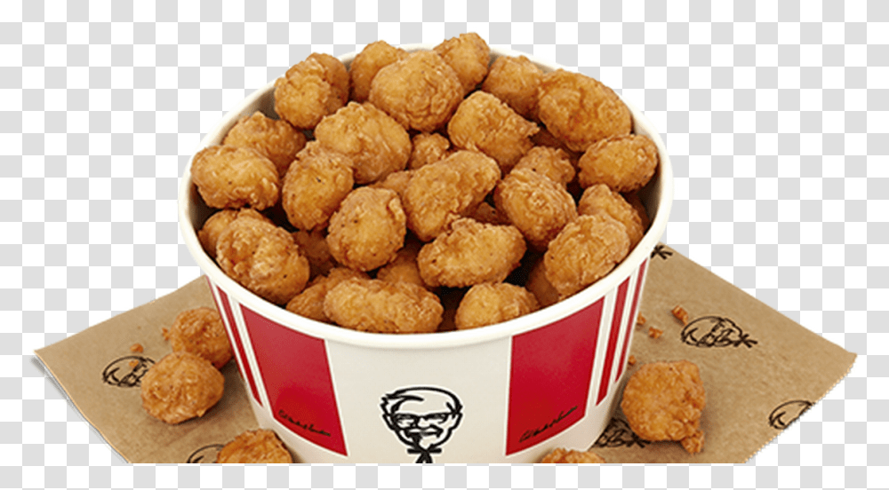 Piece Popcorn Chicken, Food, Fried Chicken, Nuggets, Sweets Transparent Png