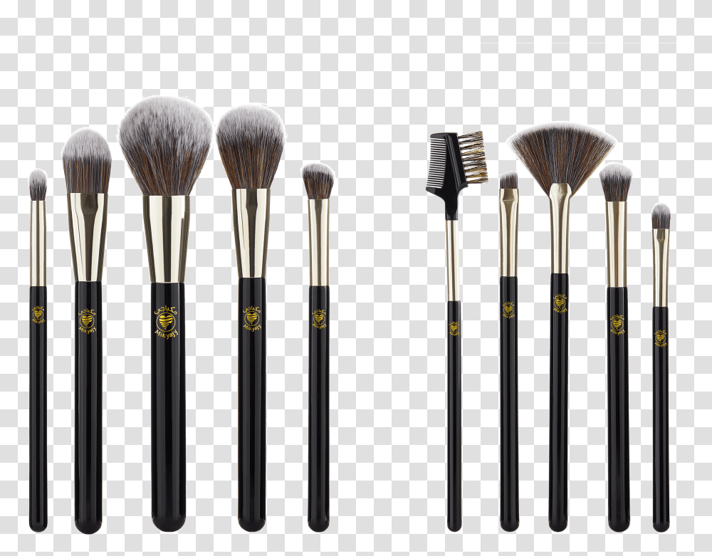 Piece Premium Brush Set Makeup Brushes, Tool, Toothbrush Transparent Png