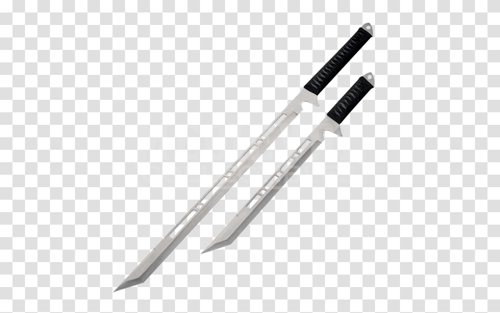 Piece Silver Ninja Sword Set, Weapon, Weaponry, Blade, Knife Transparent Png