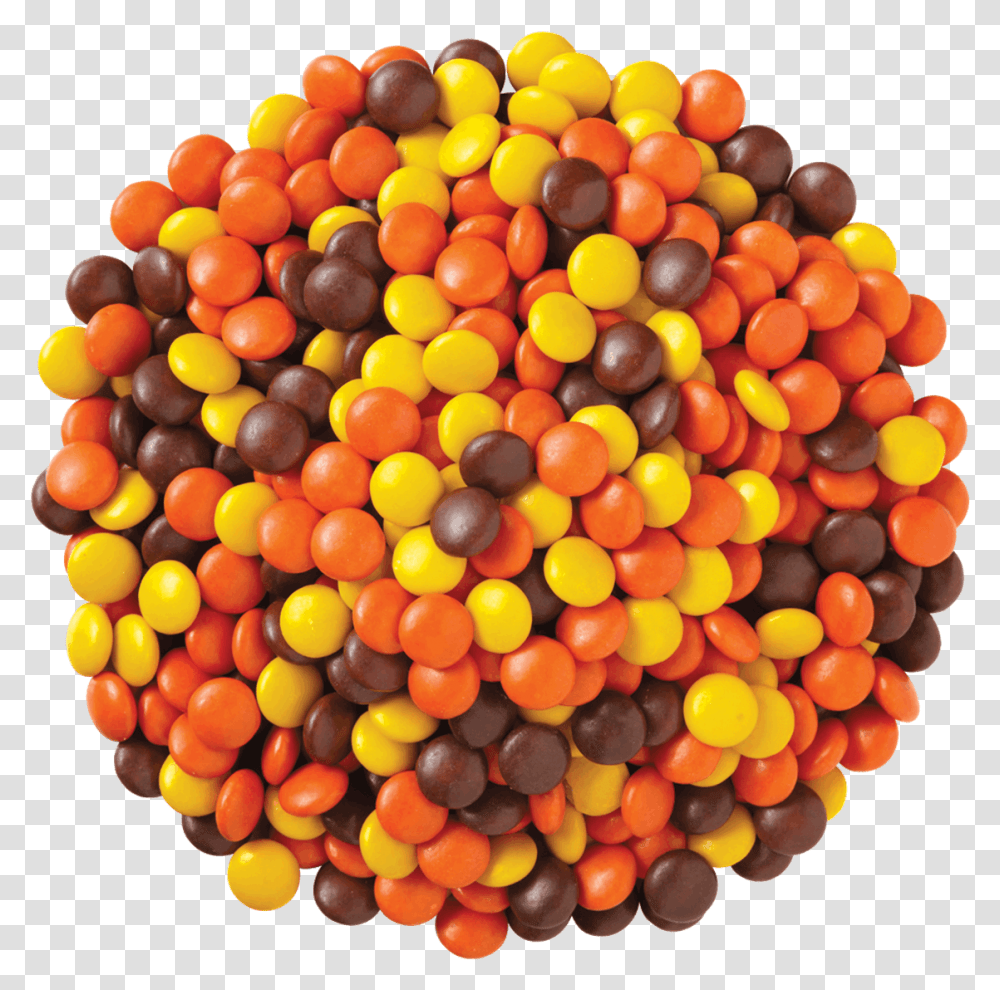 Pieces Reeses Natural Food Dot, Sweets, Confectionery, Plant, Produce Transparent Png