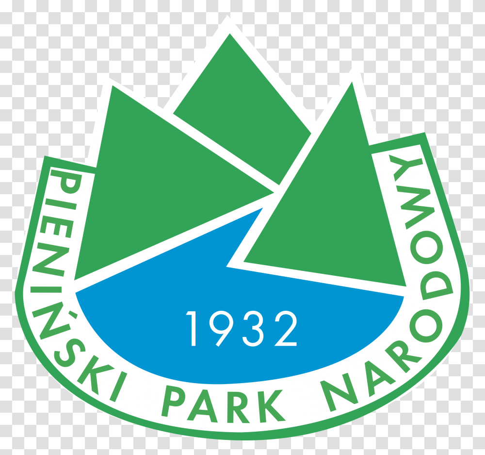 Pieninski Park Narodowy Logo Pieniski Park Narodowy, Symbol, Trademark, First Aid, Triangle Transparent Png